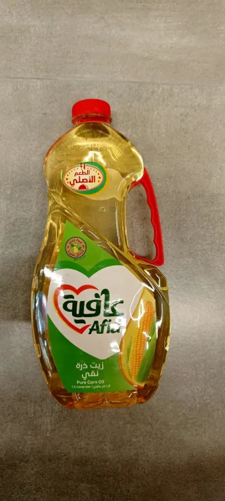 Afia pure corn oilx1.5liter 