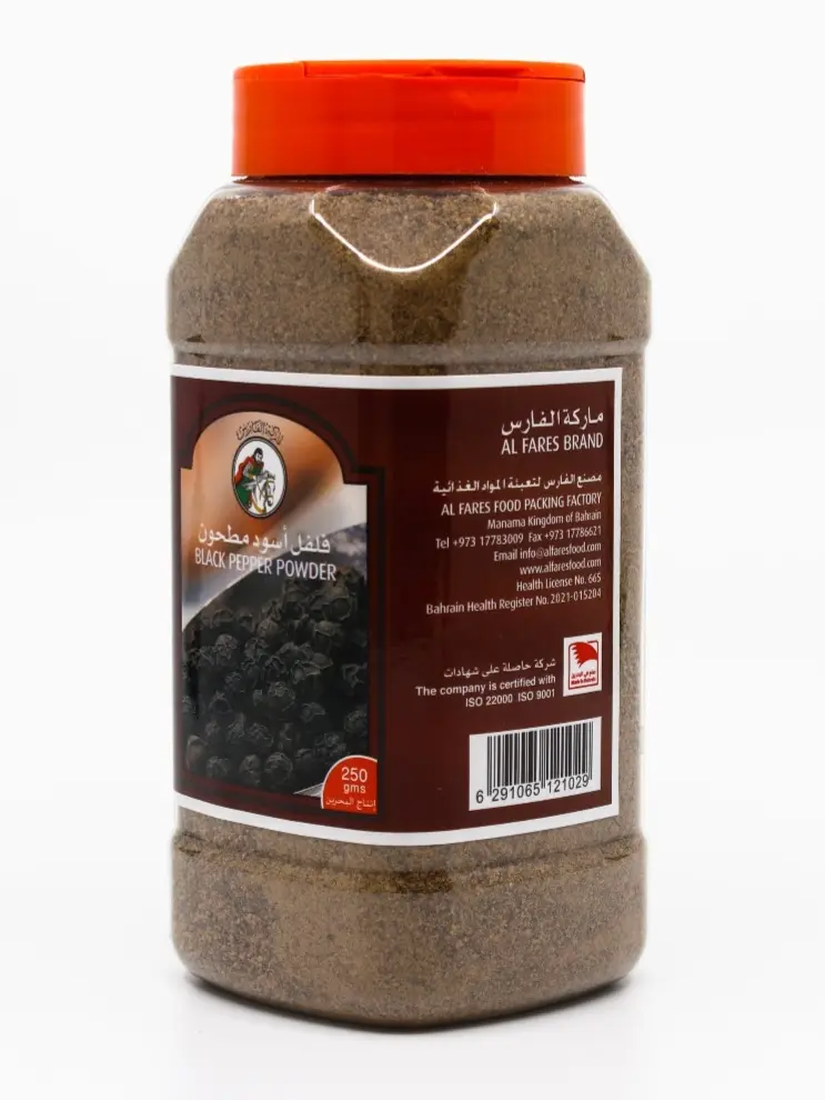 Al Fares Black pepper pwdrv250g btl