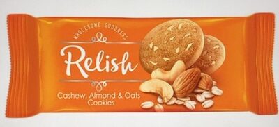 Relish Cashew Almond&Ots Cookies 42g