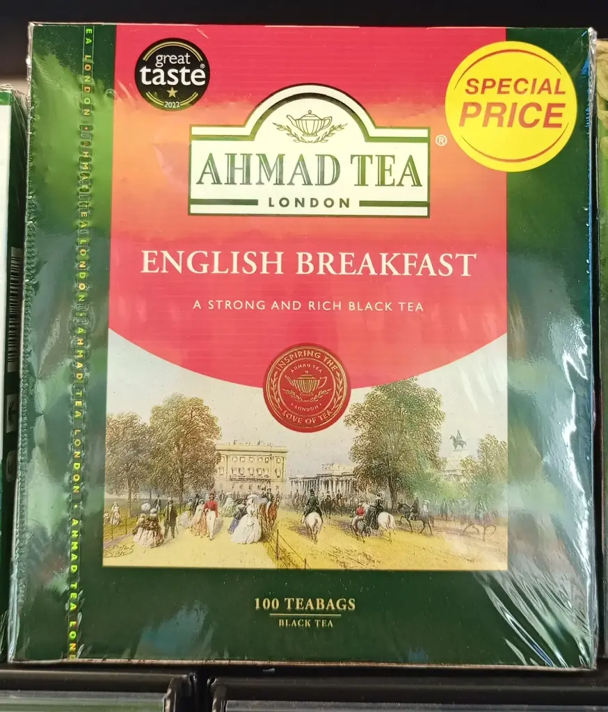 Ahmad Tea English Breakfast 100bagsx2g