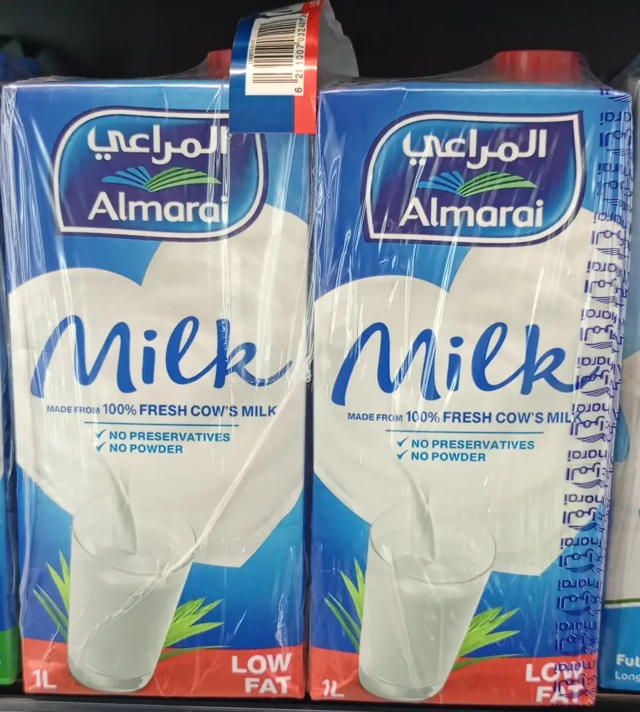 ALmarai milk lowfat 4x1ltr