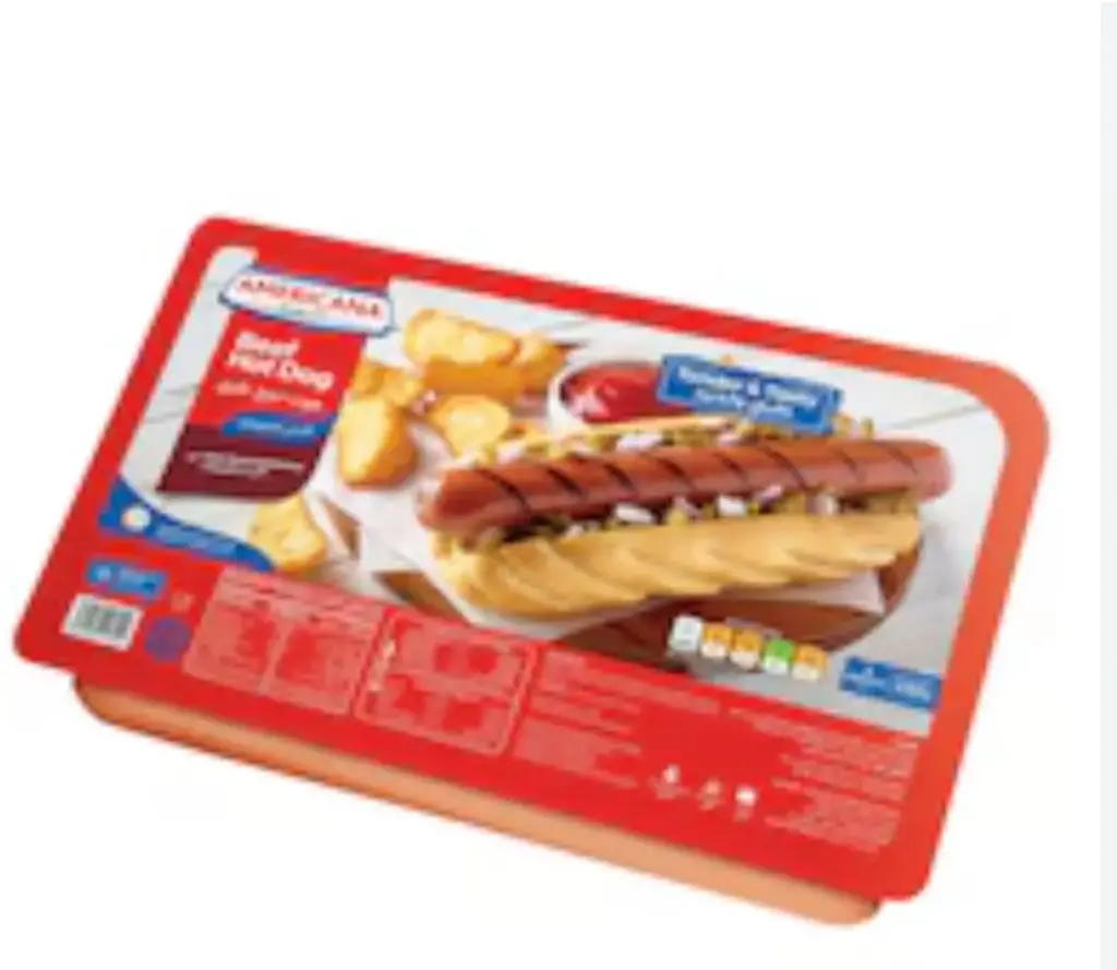 Americana Beef Hot Dogs 450g
