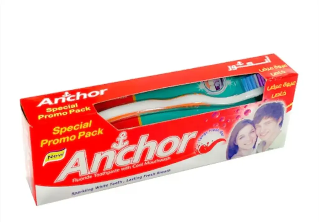 Anchor T/Paste 120g Miswak+T/B Free