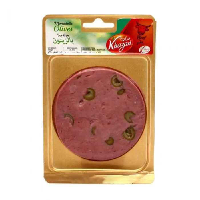 Khazan Mortadella Olive Slice 250g