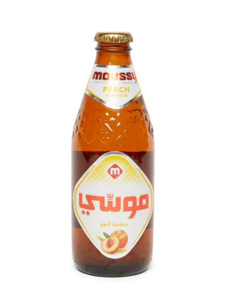 Peach Non Alcoholic Malt Beverage 