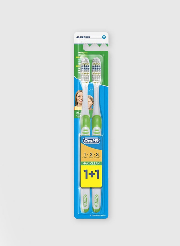 Oral-B Maxi Clean 1+1