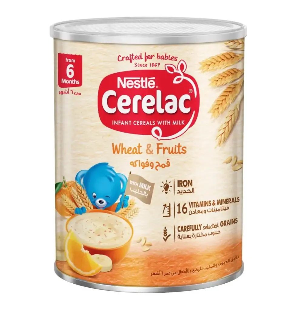 Nestle Cerelac Wheat&Fruits 400g