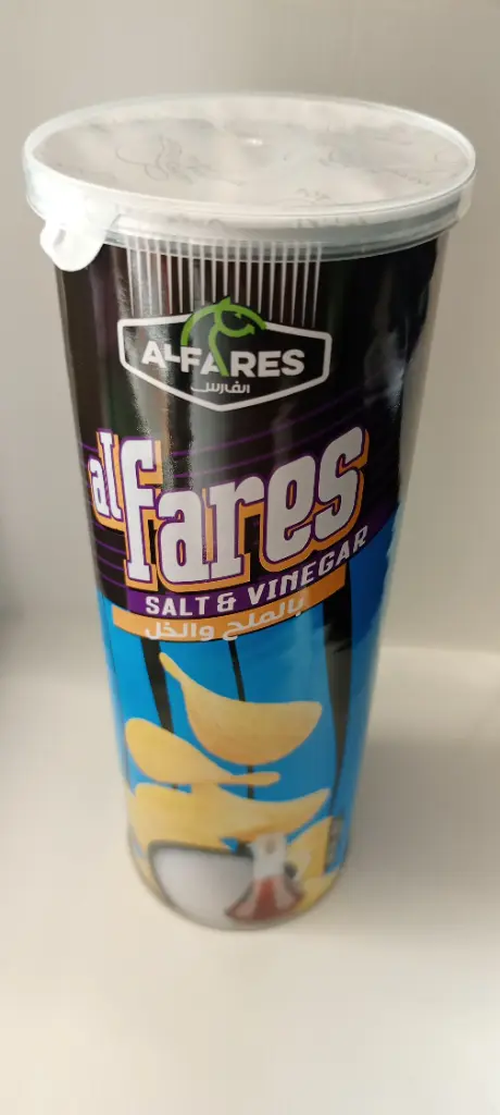 Al fares Potato Chips Salt&Vinegar 140gm
