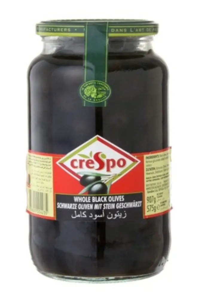 Crispo Black Whole olive 907g