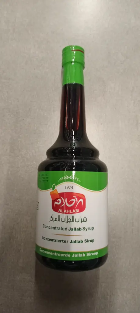 Alahlam concentrate jallab syrup 600g