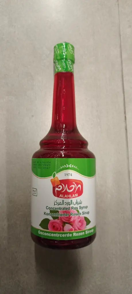 Alahlam rose syrup 600ml