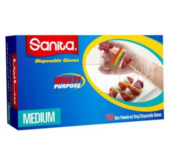 Sanita gloves medium 