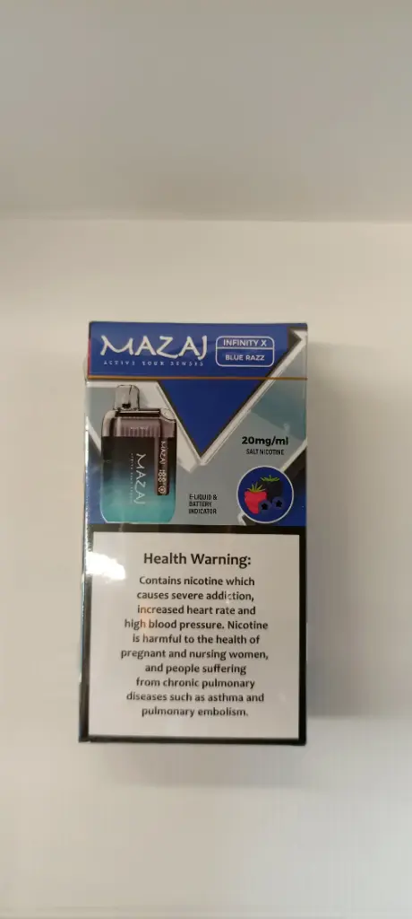 Mazaj infinity (Blue Razz)9000pufs 20mg 