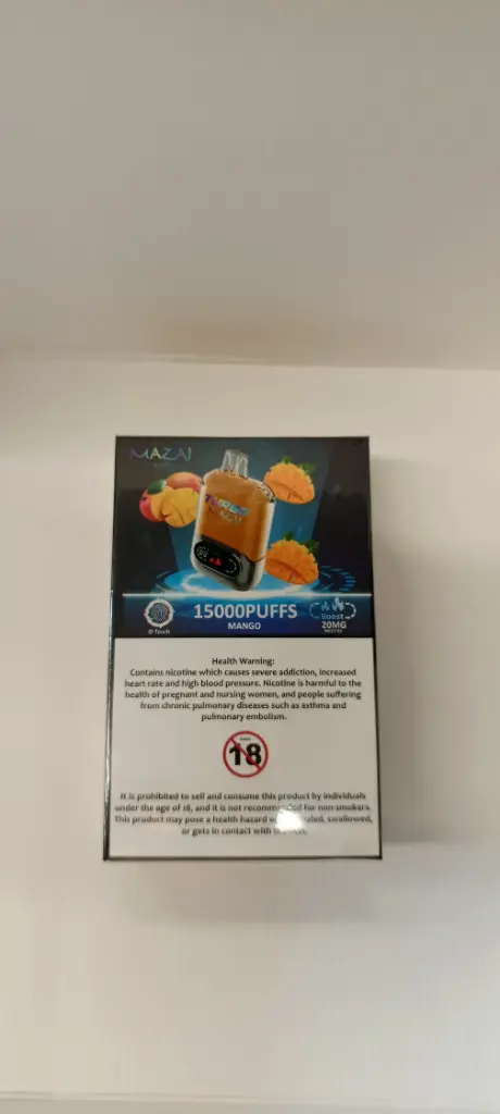 Mazaj Turbo (Mango)15000puffs20mg 