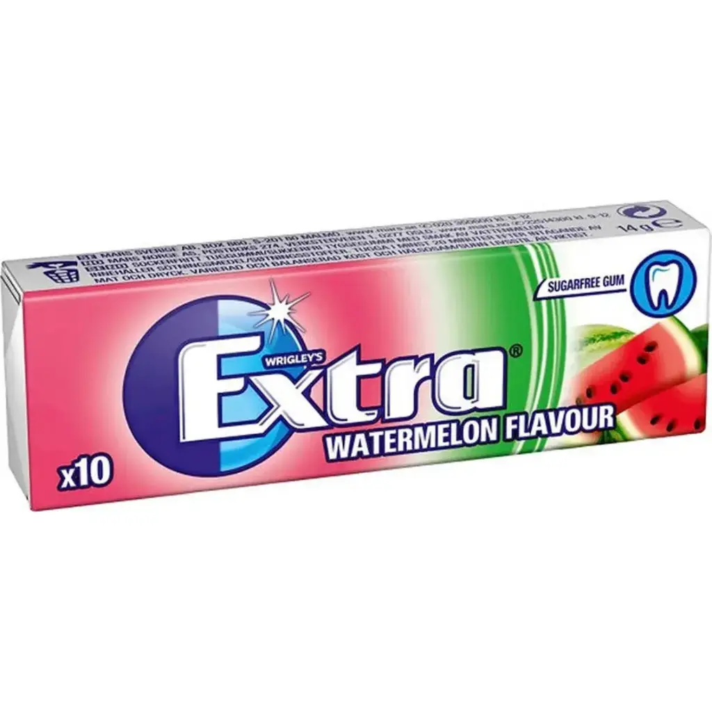 Extra Watermelon chewing gum 14g