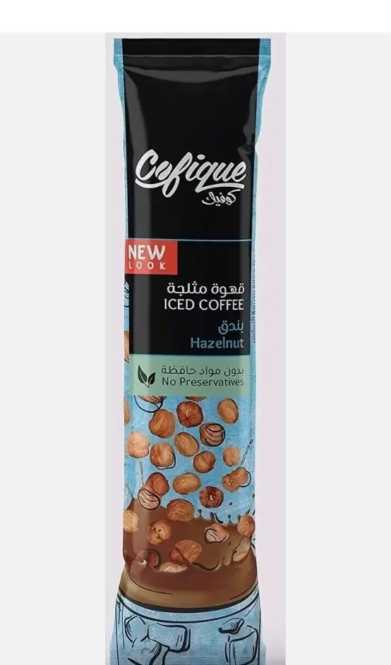 Cofique Iced Coffee Hazelnut 24g