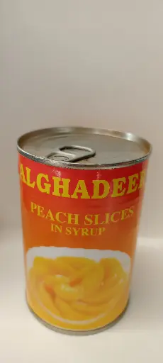 Al ghadeer peach slices 420g