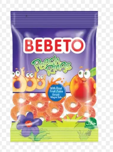 Bebeto peachrings 18g