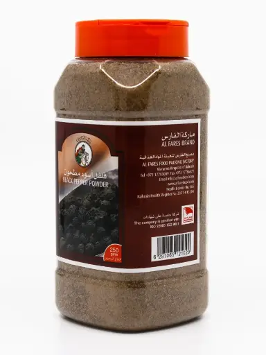 Al Fares Black pepper pwdrv250g btl