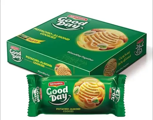 Britannia Pista-almond Cookie 72 GM