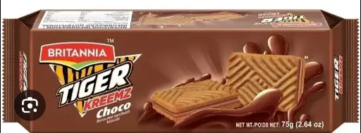 Britannia tiger kreemz choco 72g