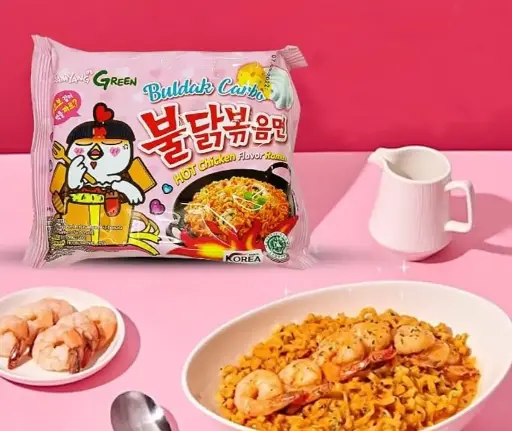 Carbonara Fire Chicken Stir-Fried... Ramen 140g