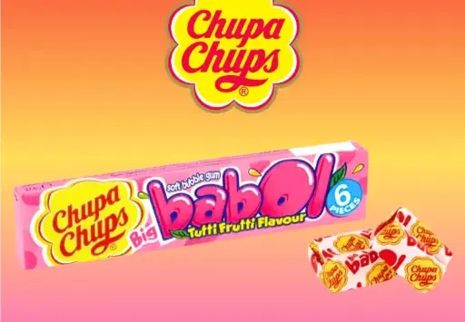 Chupa chups babol tutti frutti 27g