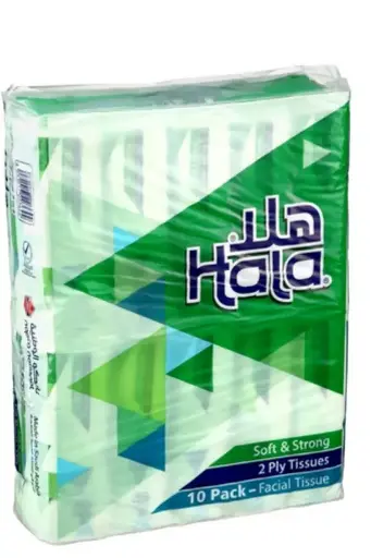 Hala facial tissue 10pck