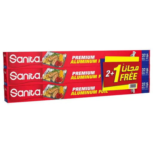 Sanita aluminum foil 2+1