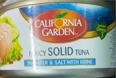 CG white tuna solid in SFLR oil 185g