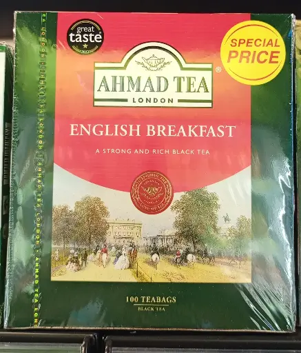 Ahmad Tea English Breakfast 100bagsx2g