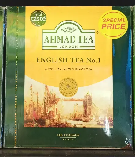 Ahmad Tea English Tea NO 1 100bagsx2g
