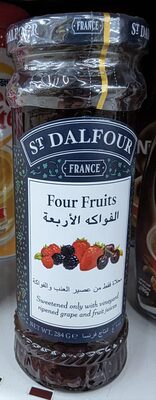 ST Dalfour Four Fruit jam 284g