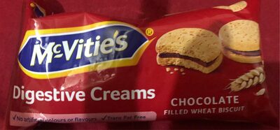Mcvities Dgv Creams Chocolate 40g