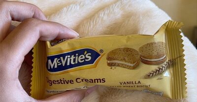 Mcvities Dgv Cream Vanilla 40gm