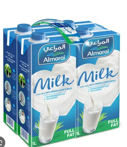 Almarai Milk Full Fat 1ltrX4