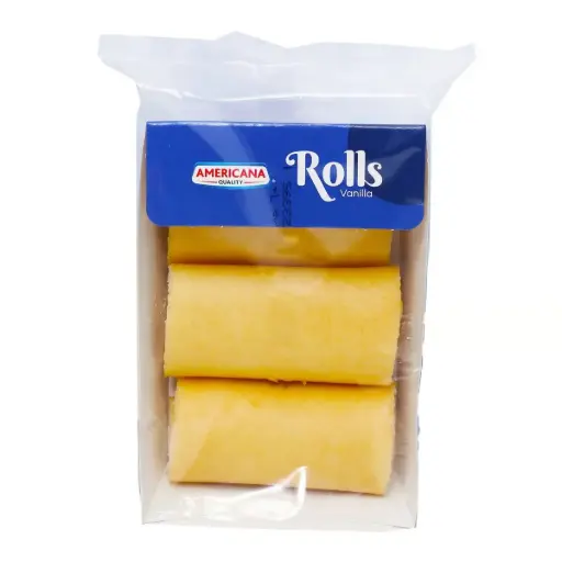 Americana Mini Roll Vanilla 3pcs