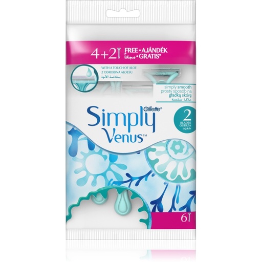 Simply Venus Gillette 4+2