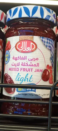Alalali Jam Mixed Fruit light 340g