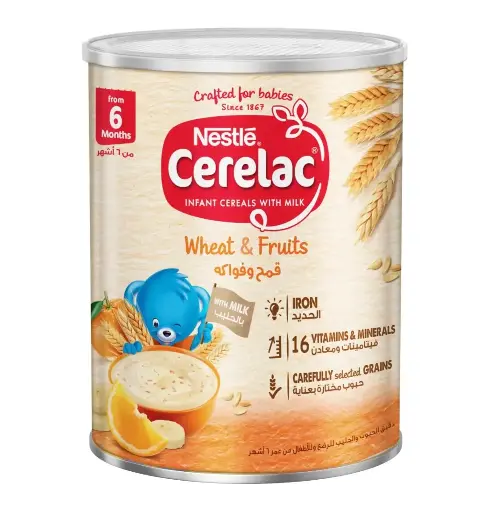 Nestle Cerelac Wheat&Fruits 400g