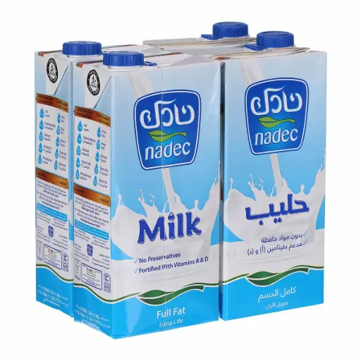 Nadec Milk 4x1ltr