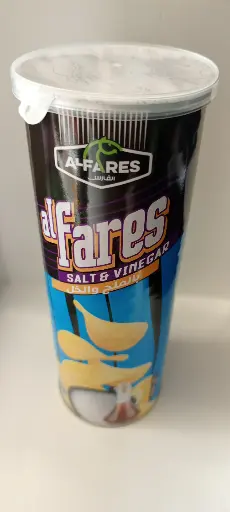 Al fares Potato Chips Salt&Vinegar 140gm