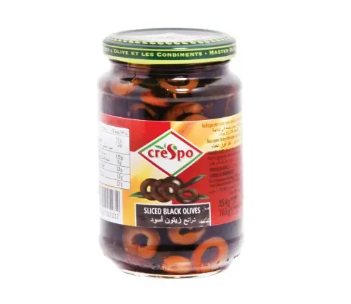 Crespo Black Sliced Olive 333g