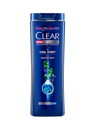 Clear Shampoo Cool Sport Menthol 200ml