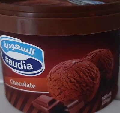 Saudia Chocolate Regular ice cream 500ml