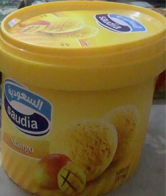 Saudia Mango Regular ice cream 500ml