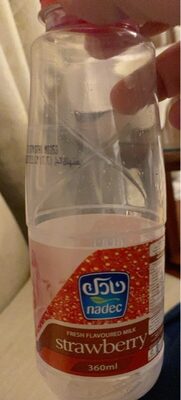 Nadec Milk Strawberry 360ml