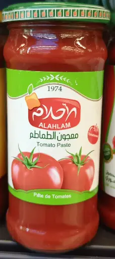 Alahlam tomato paste 375g