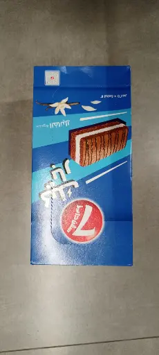 7Days Cake bar Vanilla Filling 12x25g 