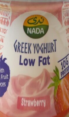 Nada Greek yogurt strawberry lowfat 160g